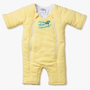 Baby Merlin Magic Sleep Suit Yellow Size Large